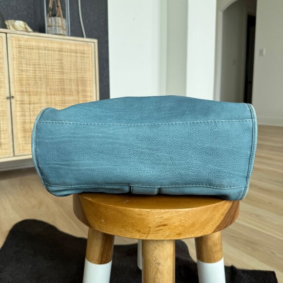 Gucci Blue Stirrup Shoulder Bag - Picture 5 of 7